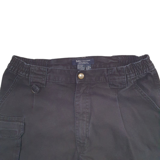 Mens Black 5.11 Tactical Kneepads Cargo Trousers