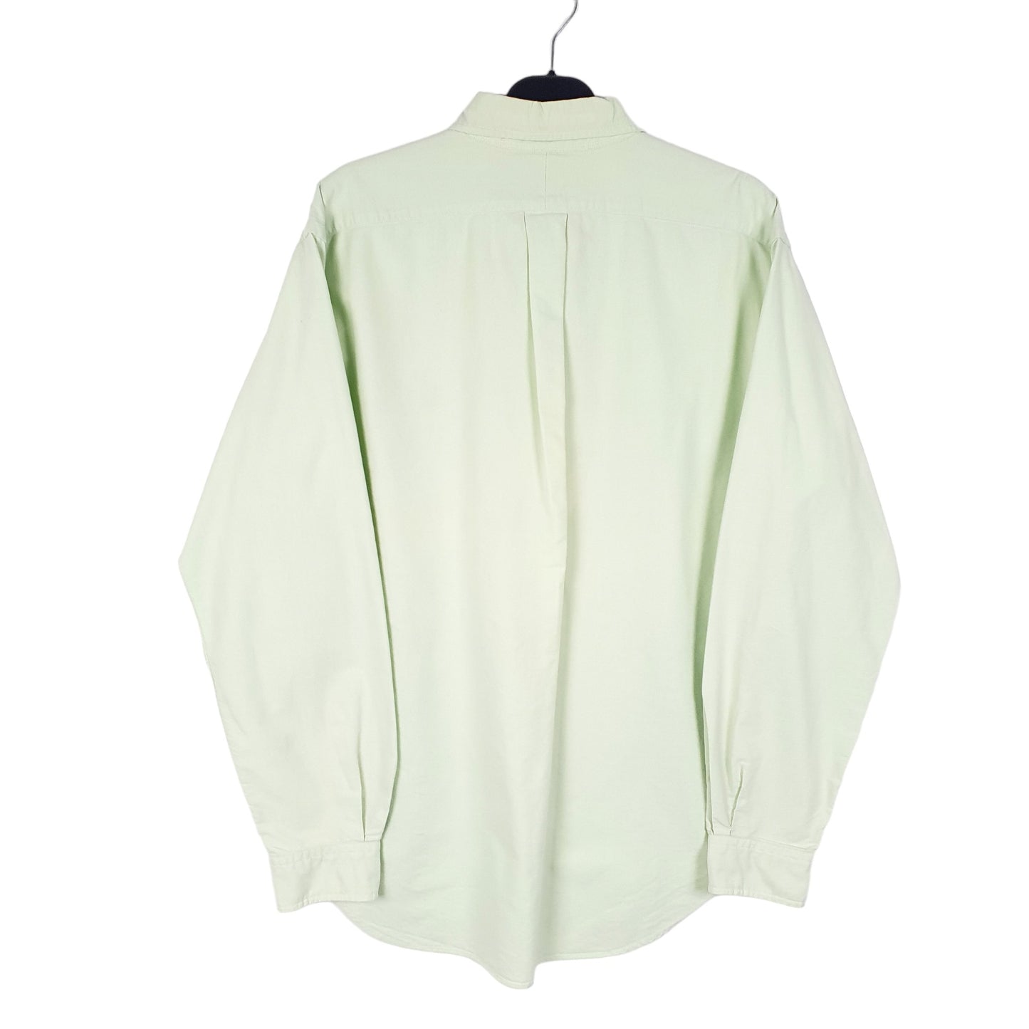 Mens Green Ralph Lauren Oxford Long Sleeve Shirt