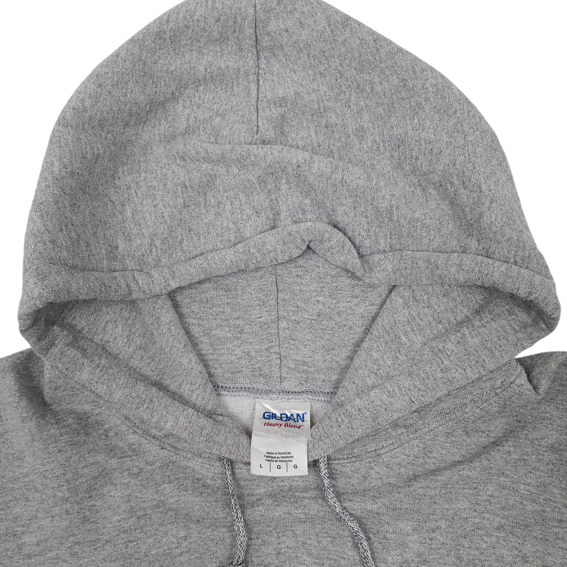 Gildan Men's Heavyweight Blend Hooded Sweatshirt – 50/50 Cotton Polyester Pullover Hoodie