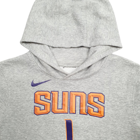 Mens White Nike NBA Phoenix Suns Booker 1 Hoodie Jumper