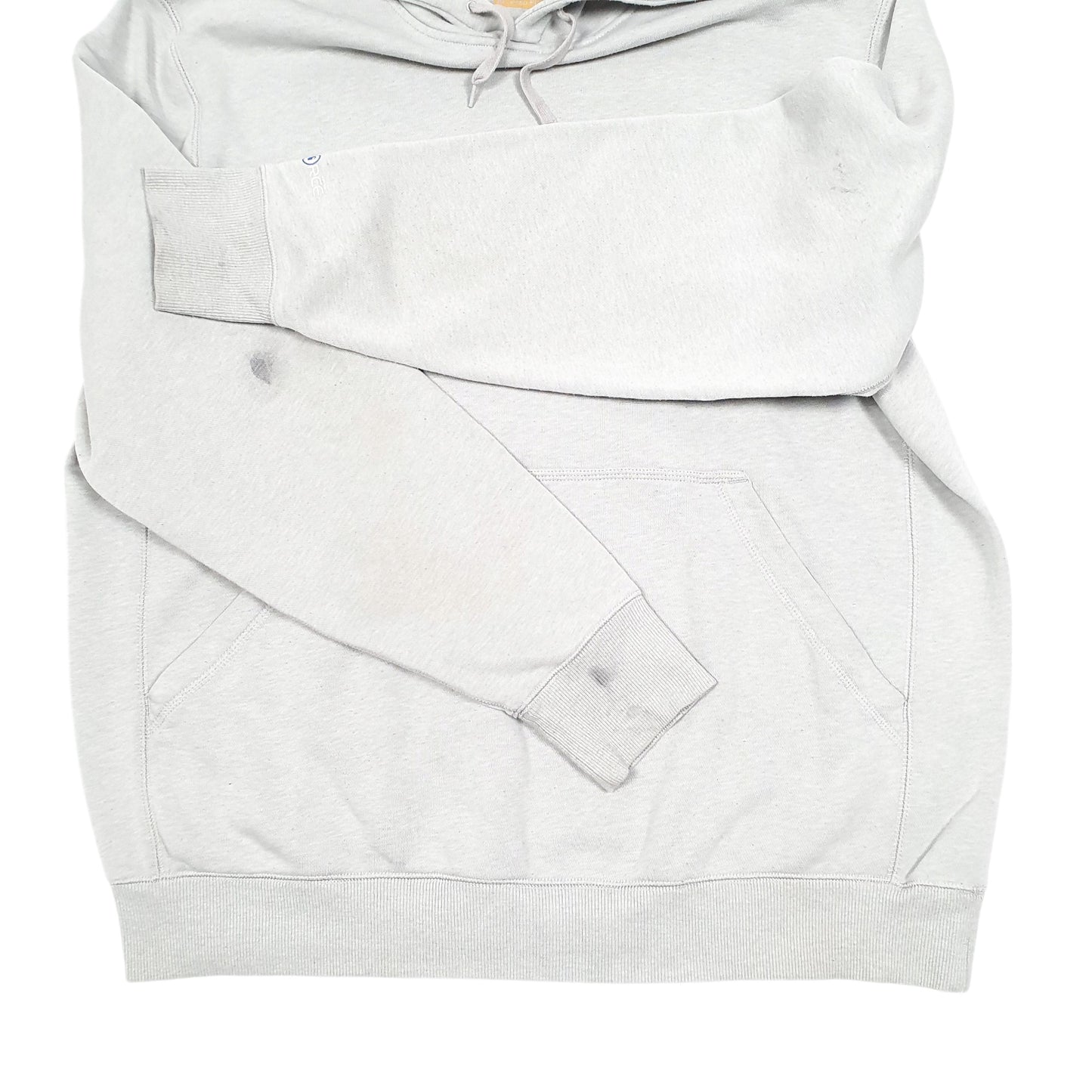 Mens Grey Carhartt Workwear Spellout Hoodie Jumper