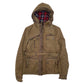Womens Khaki Super Dry Motorcycle Crewneck Coat