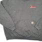 Mens Grey Carhartt Workwear Invision Construction Hoodie Jumper