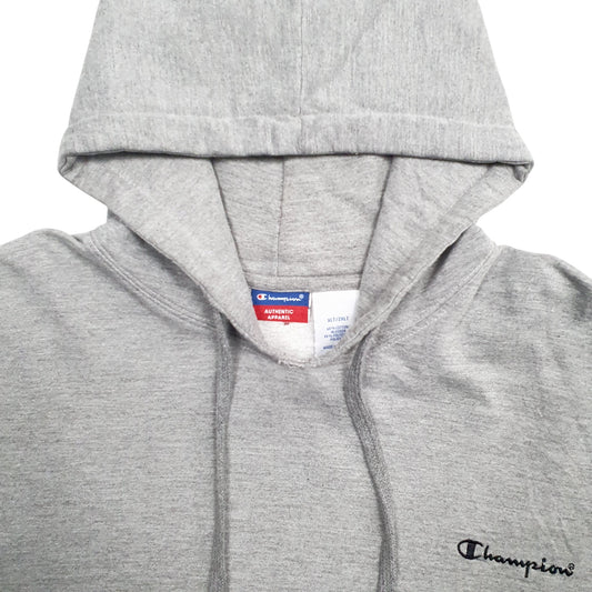 Mens Grey Champion  Hoodie Jumper