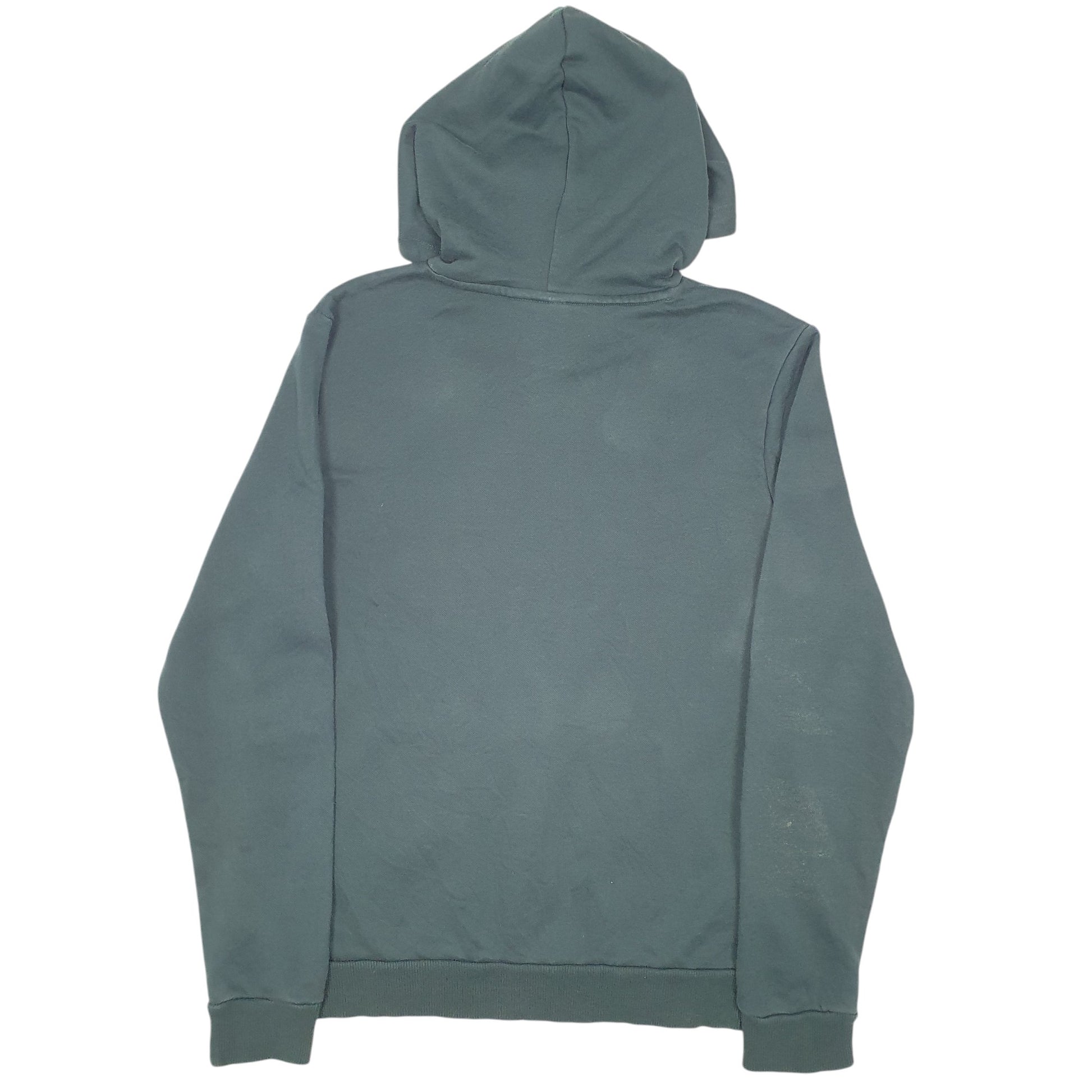 Womens Green Puma Spellout Hoodie Jumper