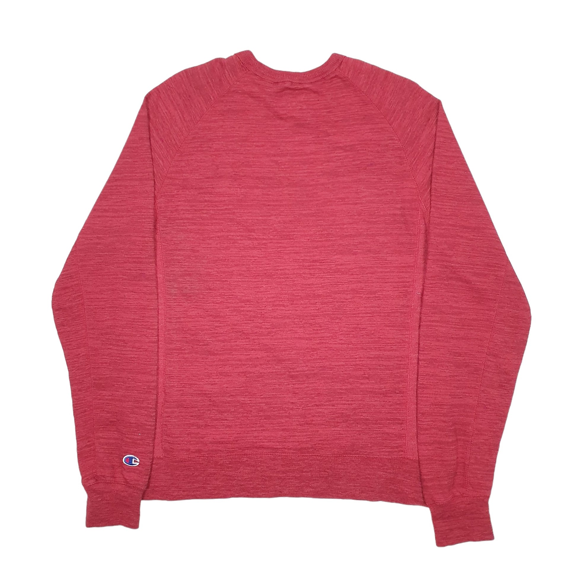 Mens Red Champion  Crewneck Jumper
