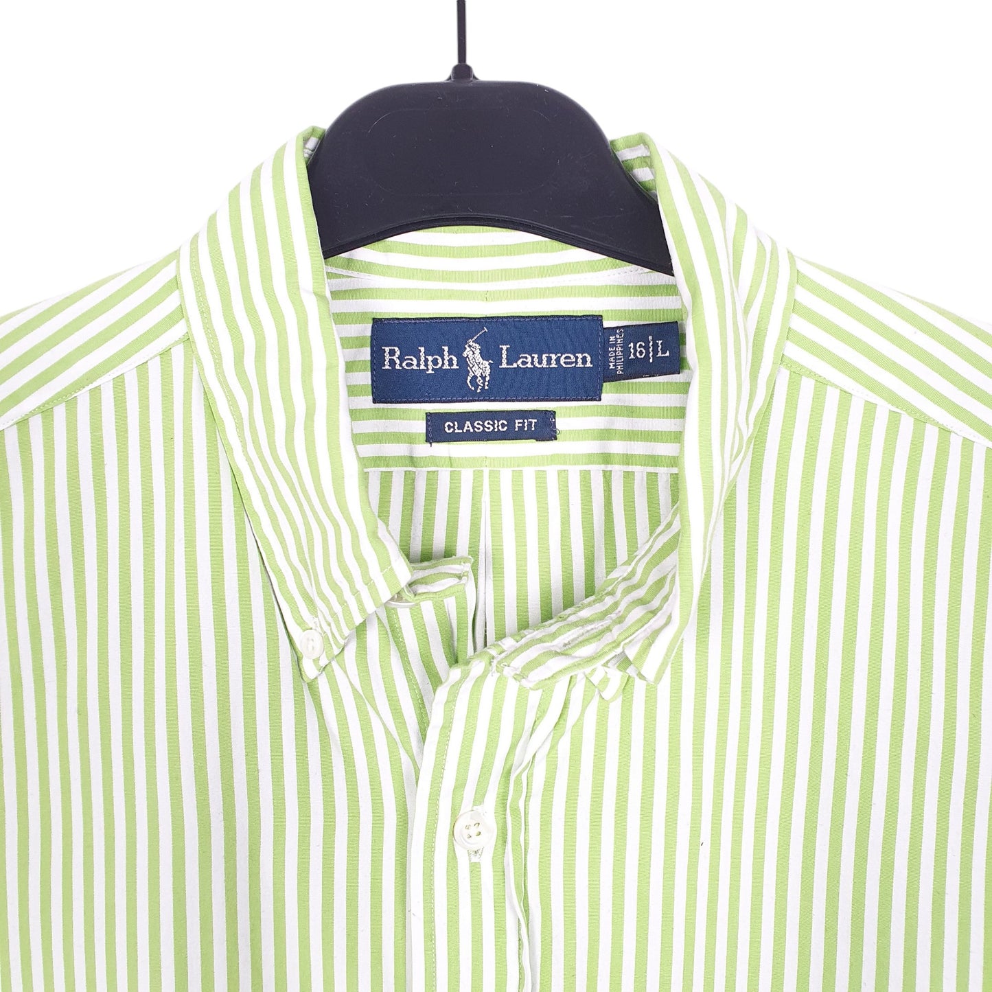 Mens Green Ralph Lauren  Long Sleeve Shirt