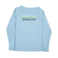 Mens Blue Patagonia  Long Sleeve T Shirt