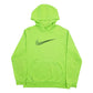Mens Green Nike  Hoodie Jumper
