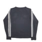 Womens Black Adidas  Crewneck Jumper