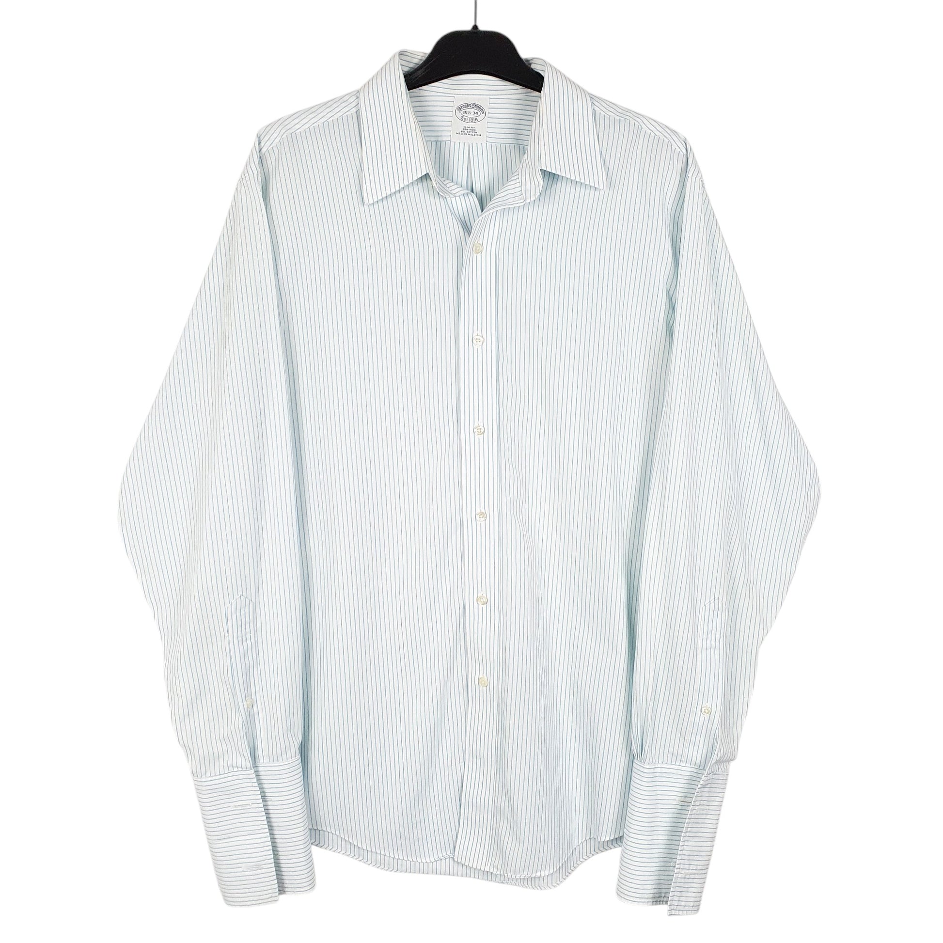 Mens Green Brooks Brothers  Long Sleeve Shirt