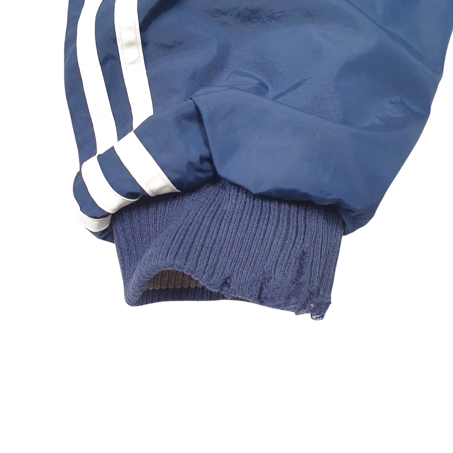 Mens Navy Adidas Hooded Reversable  Coat