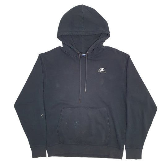 Mens Black Champion  Hoodie Jumper