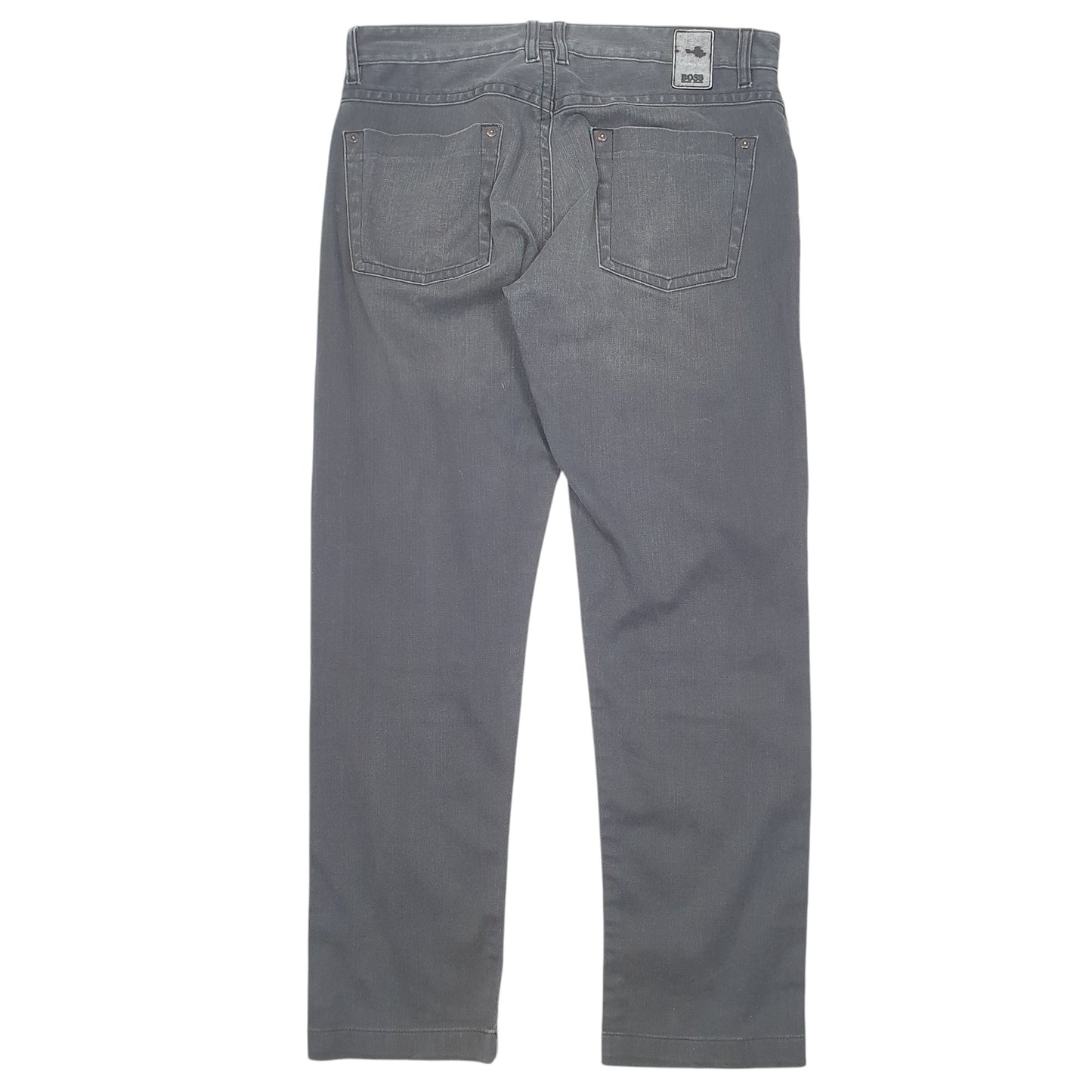 Mens Grey Hugo Boss Stretch Casual JeansW34 L33