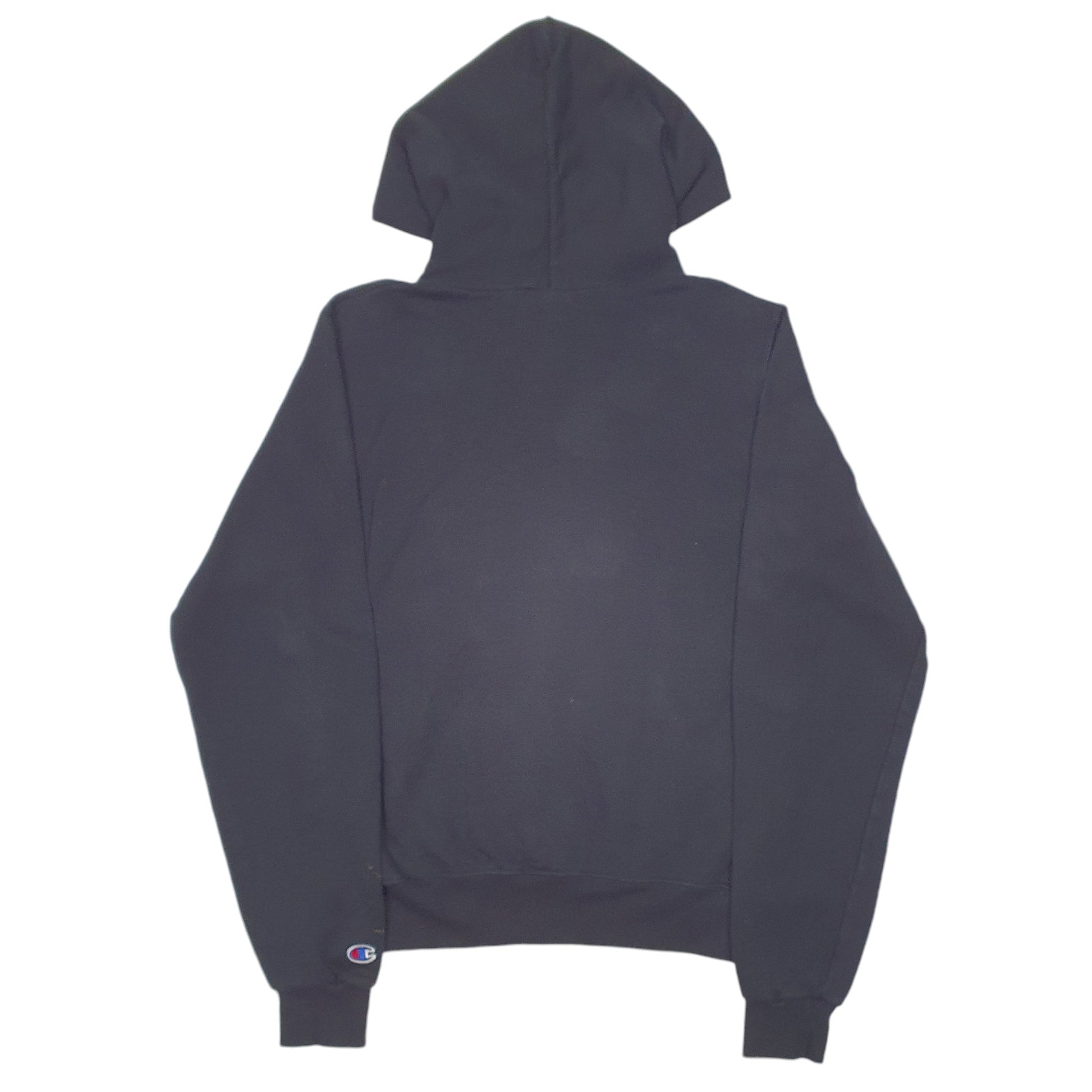 Mens Black Champion Gators Football Florida USA Spellout Hoodie Jumper