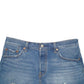 Womens Blue Levis 501 Denim Jorts Denim Shorts
