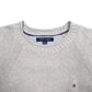 Mens Grey Tommy Hilfiger Knit Crewneck Jumper