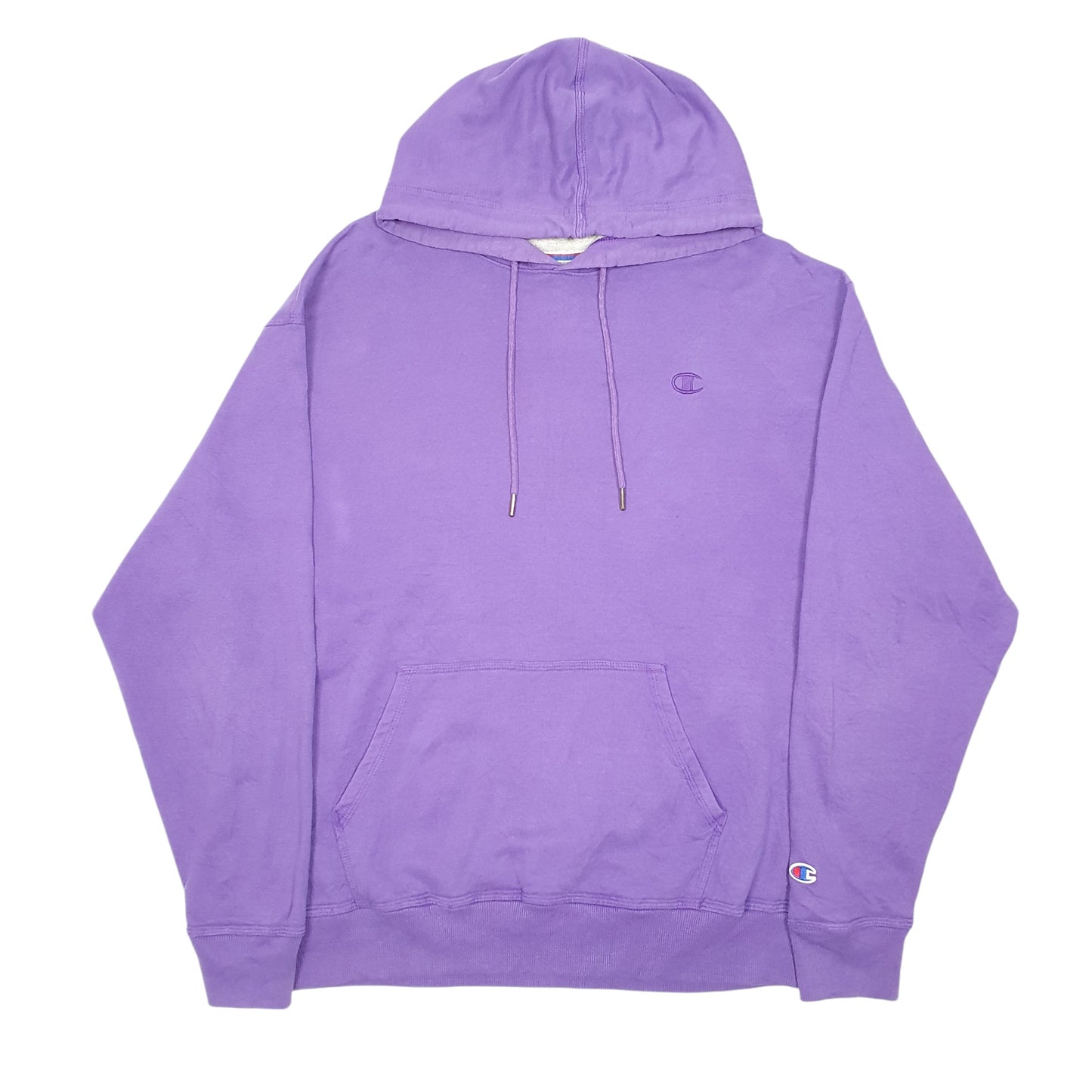 Mens Purple Champion  Hoodie Jumper