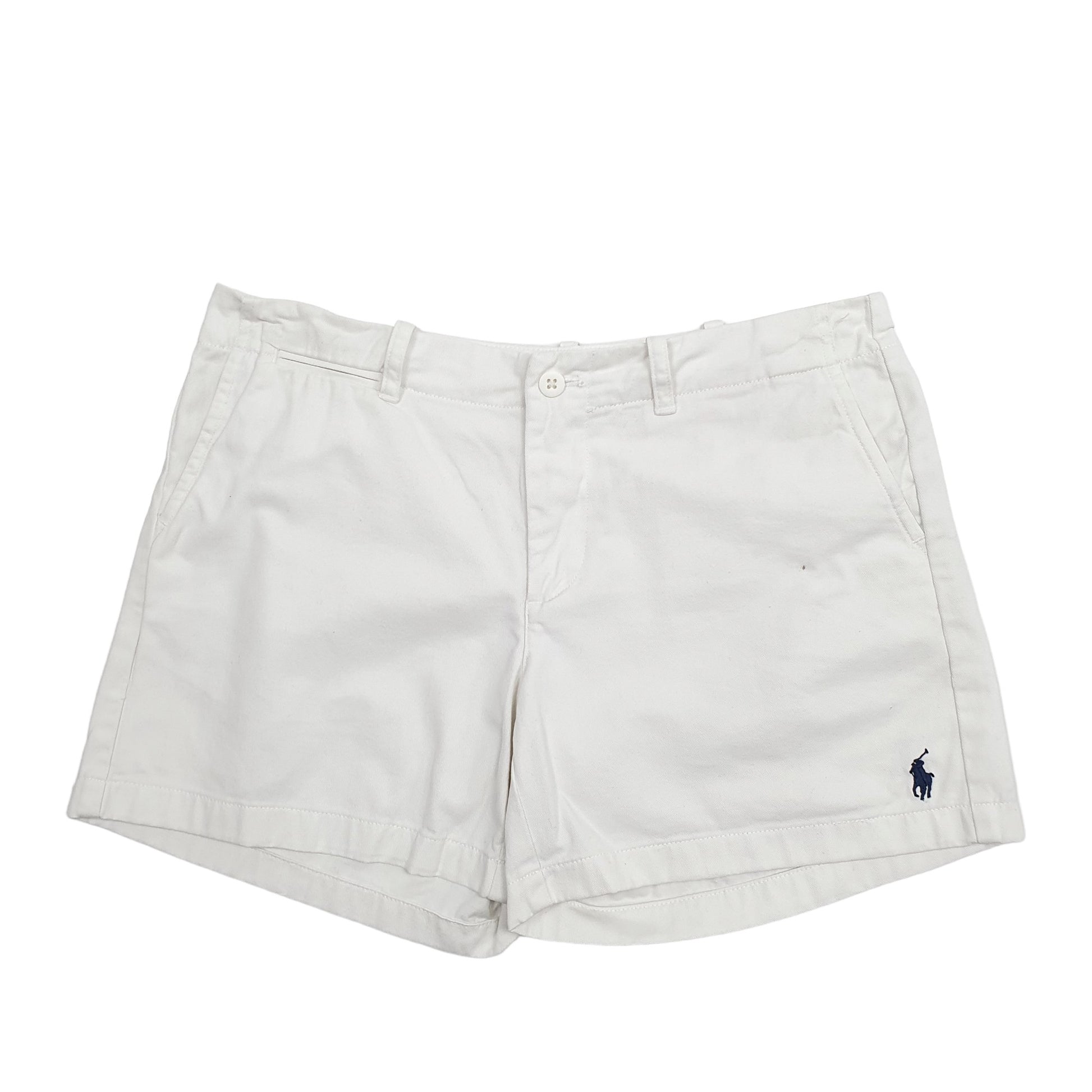 Womens White Ralph Lauren  Denim Shorts