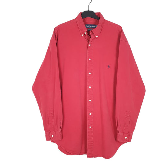 Mens Red Ralph Lauren Tall Long Sleeve Shirt