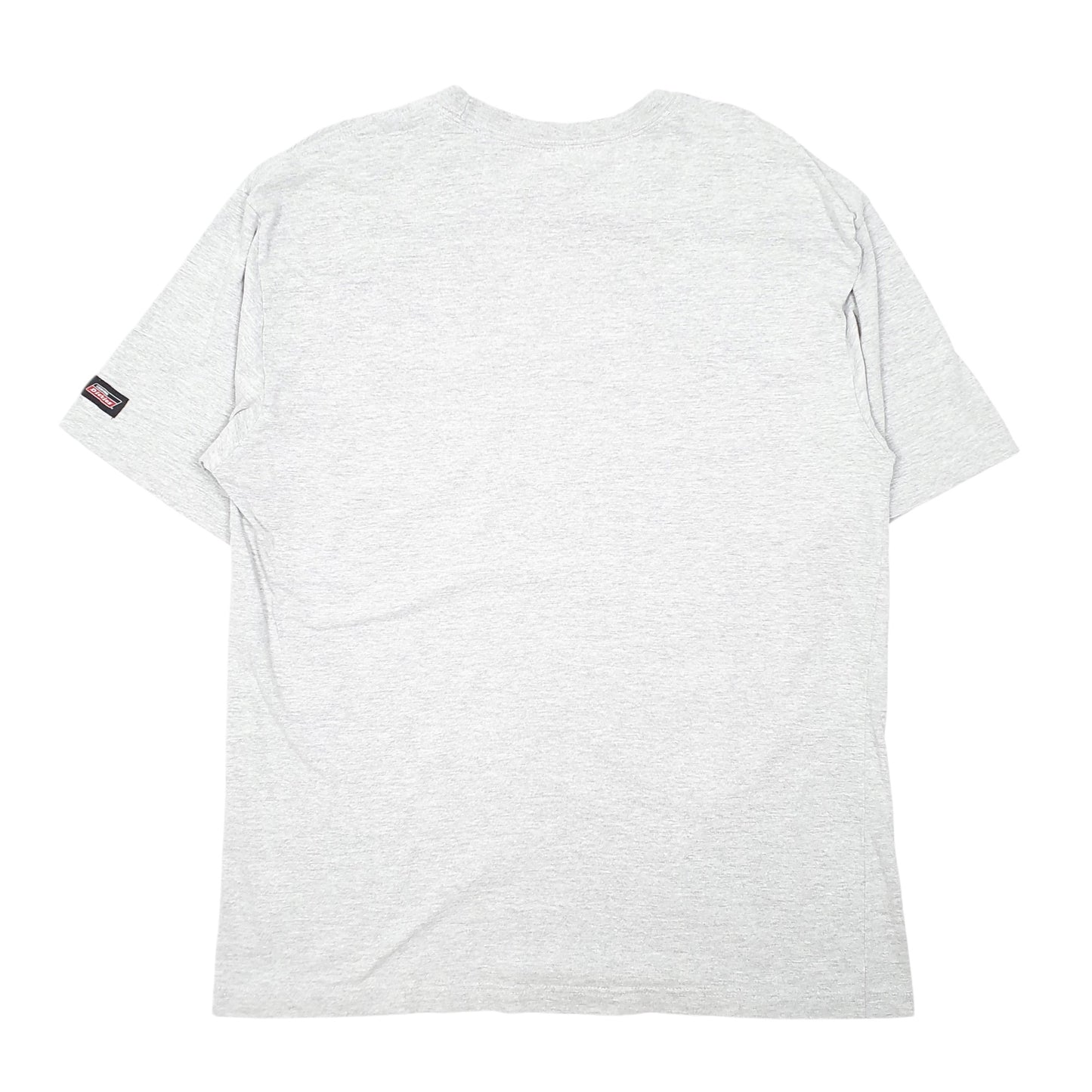 Mens Grey Dickies Pocket Workwear Short Sleeve T Shirt