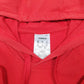 Mens Red Adidas Lightweight Hoodie Jumper