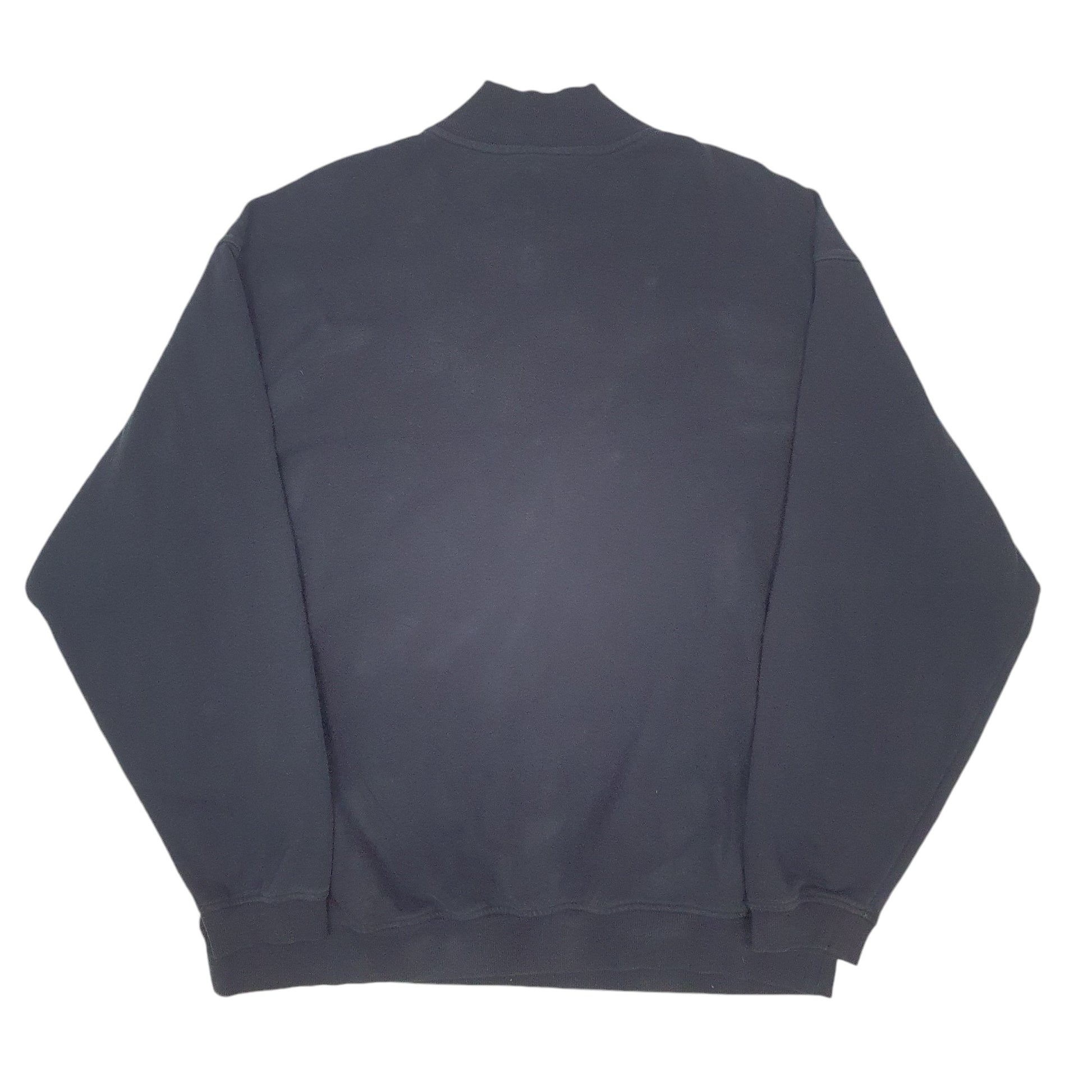 Mens Black Nike Vintage 2000s Upper St. Clair Football Quarter Zip Jumper