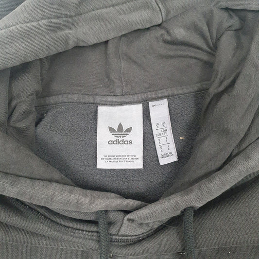 Mens Black Adidas  Hoodie Jumper