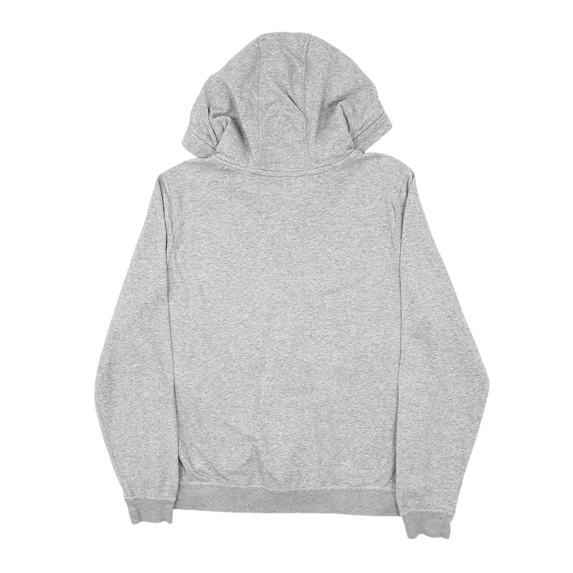 Mens Grey Nike Hoodie Full Zip Jumper