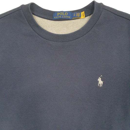 Mens Navy Polo Ralph Lauren  Crewneck Jumper