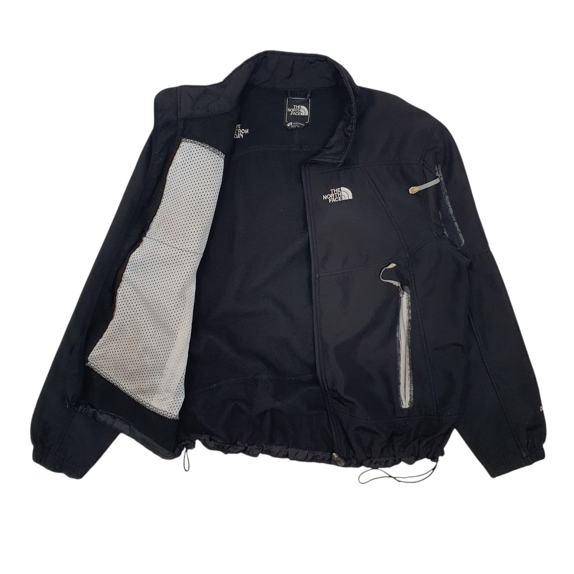 Mens Black The North Face  Crewneck Coat