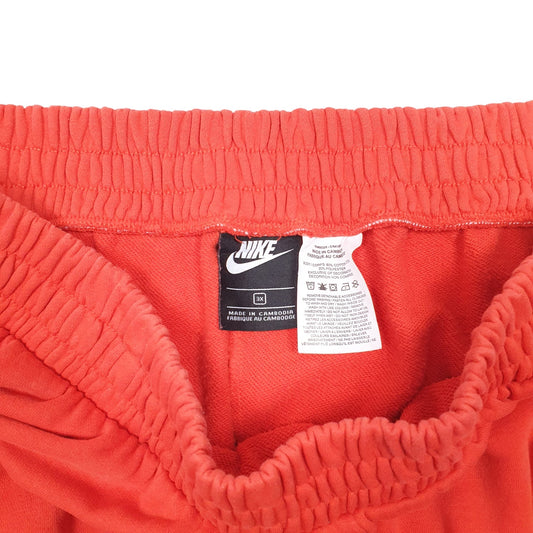 Womens Red Nike Air Sweats Jogger Trousers