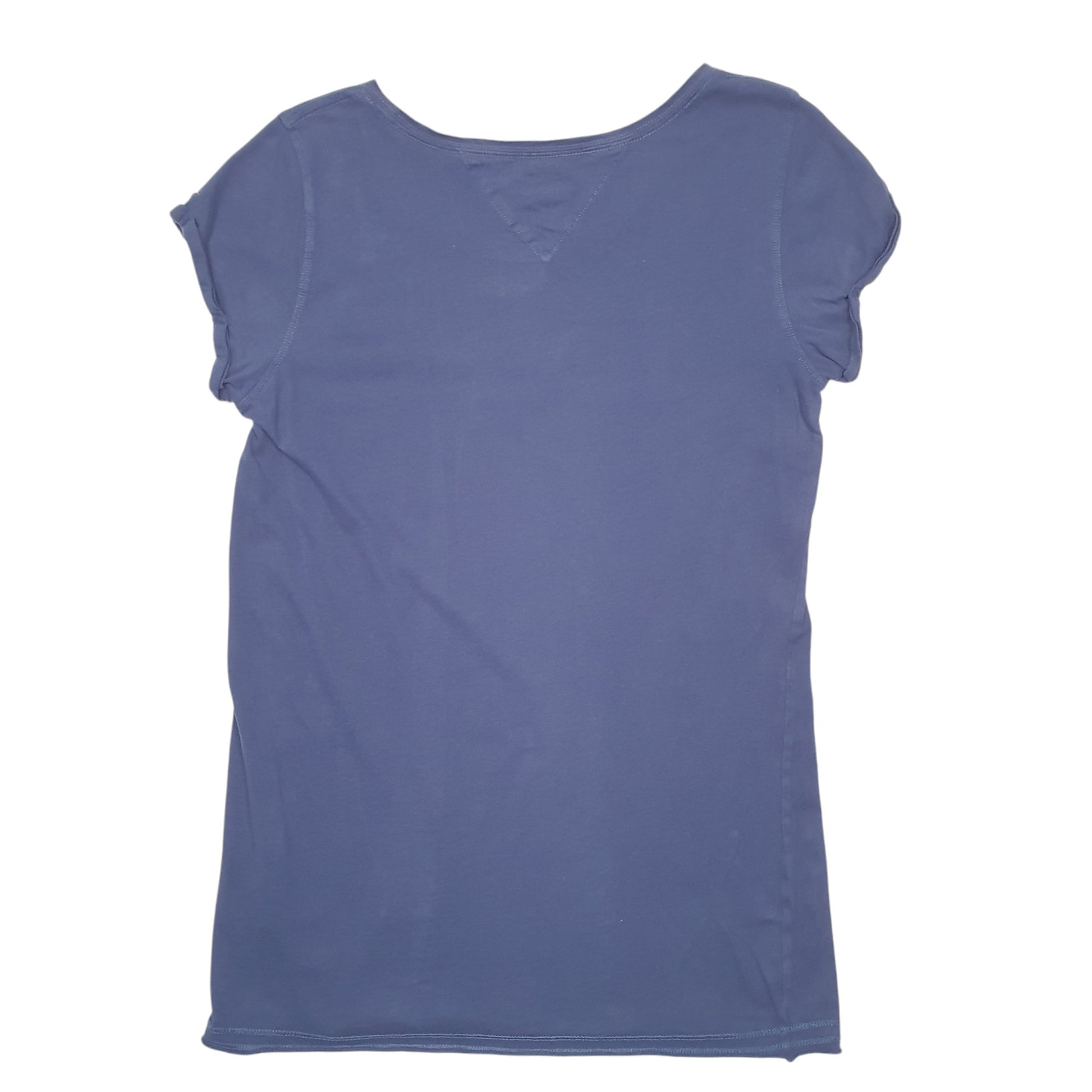 Womens Navy Tommy Hilfiger Denim Spellout 85 Short Sleeve T Shirt