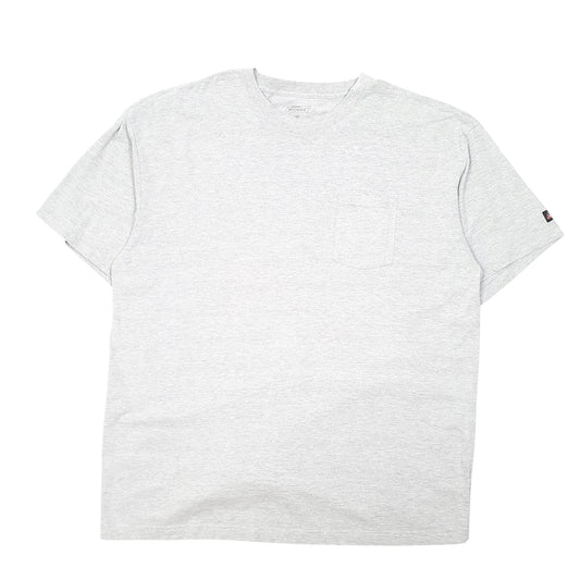 Mens Grey Dickies Pocket Workwear Short Sleeve T Shirt