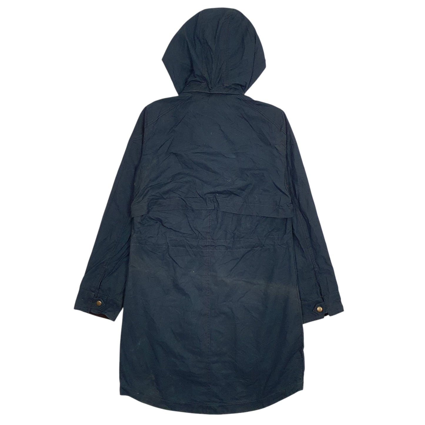 Womens Blue Next Longlined Full Zip Coat