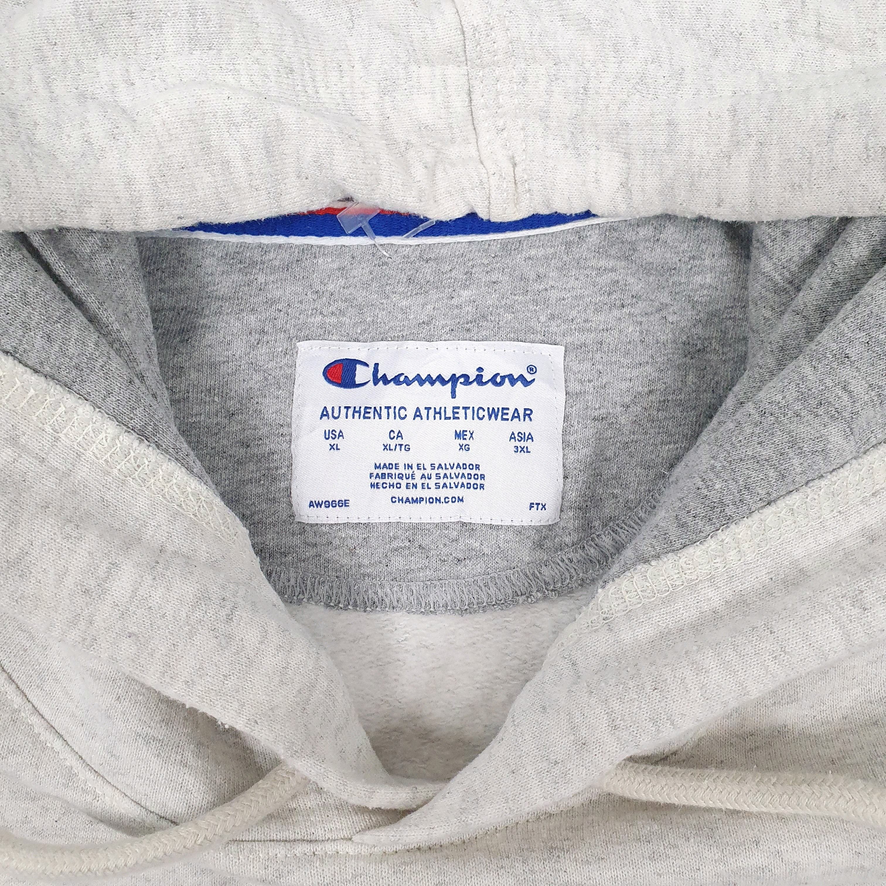 Champion Hoodie Cotton Blend Sweatshirt Jumper Mens XL