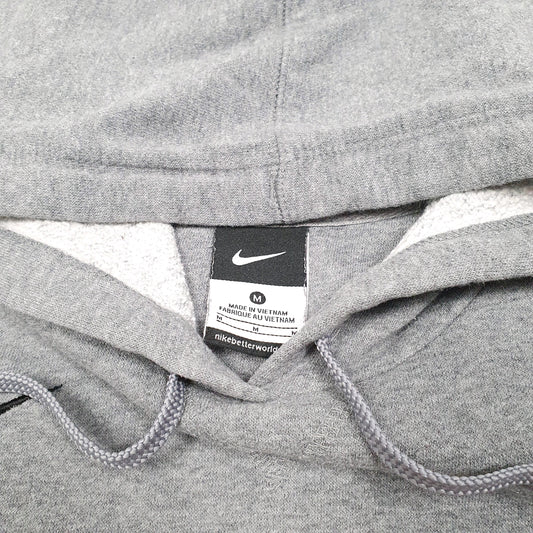 Mens Grey Nike Graham Basketball USA Spellout Hoodie Jumper