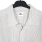 Mens White Lacoste  Long Sleeve Shirt