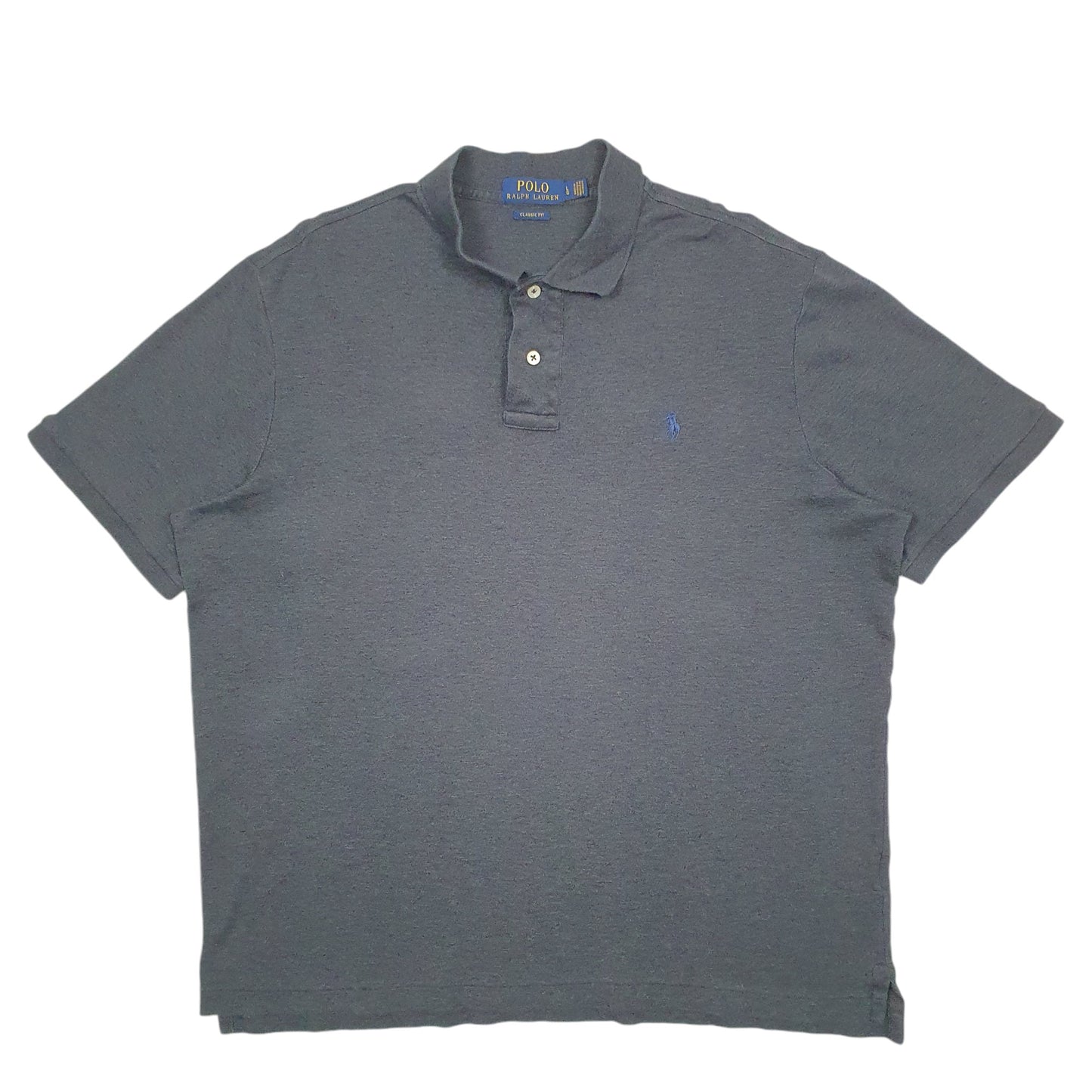 Mens Grey Polo Ralph Lauren  Short Sleeve Polo Shirt