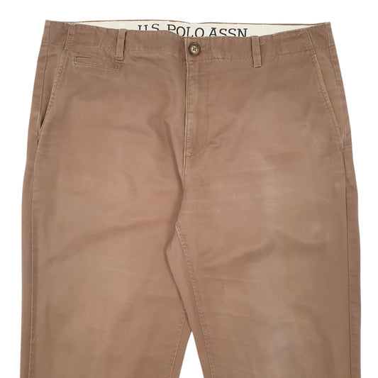 Mens Brown U.S. Polo Assn  Casual JeansW36 L30