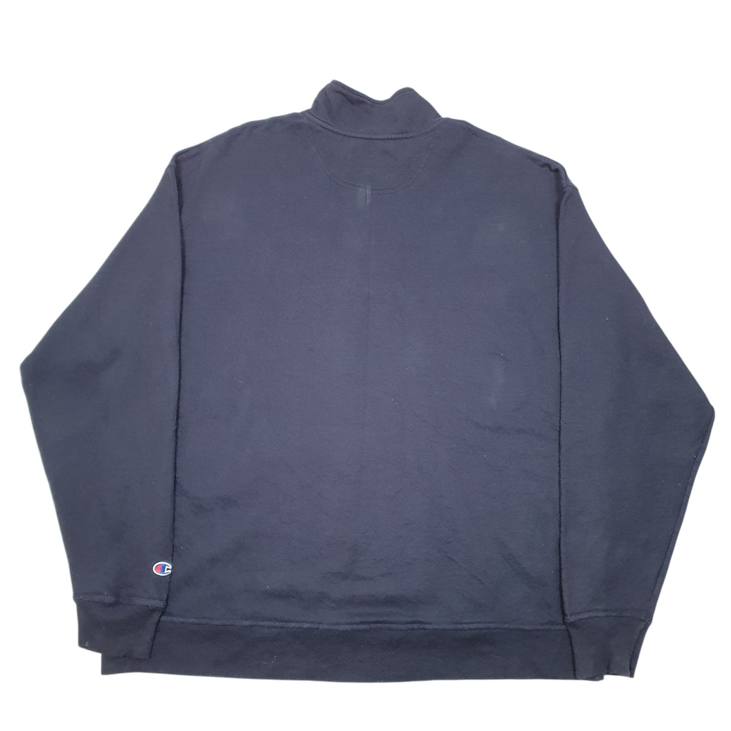 Mens Navy Champion  Quarter Zip Jumper