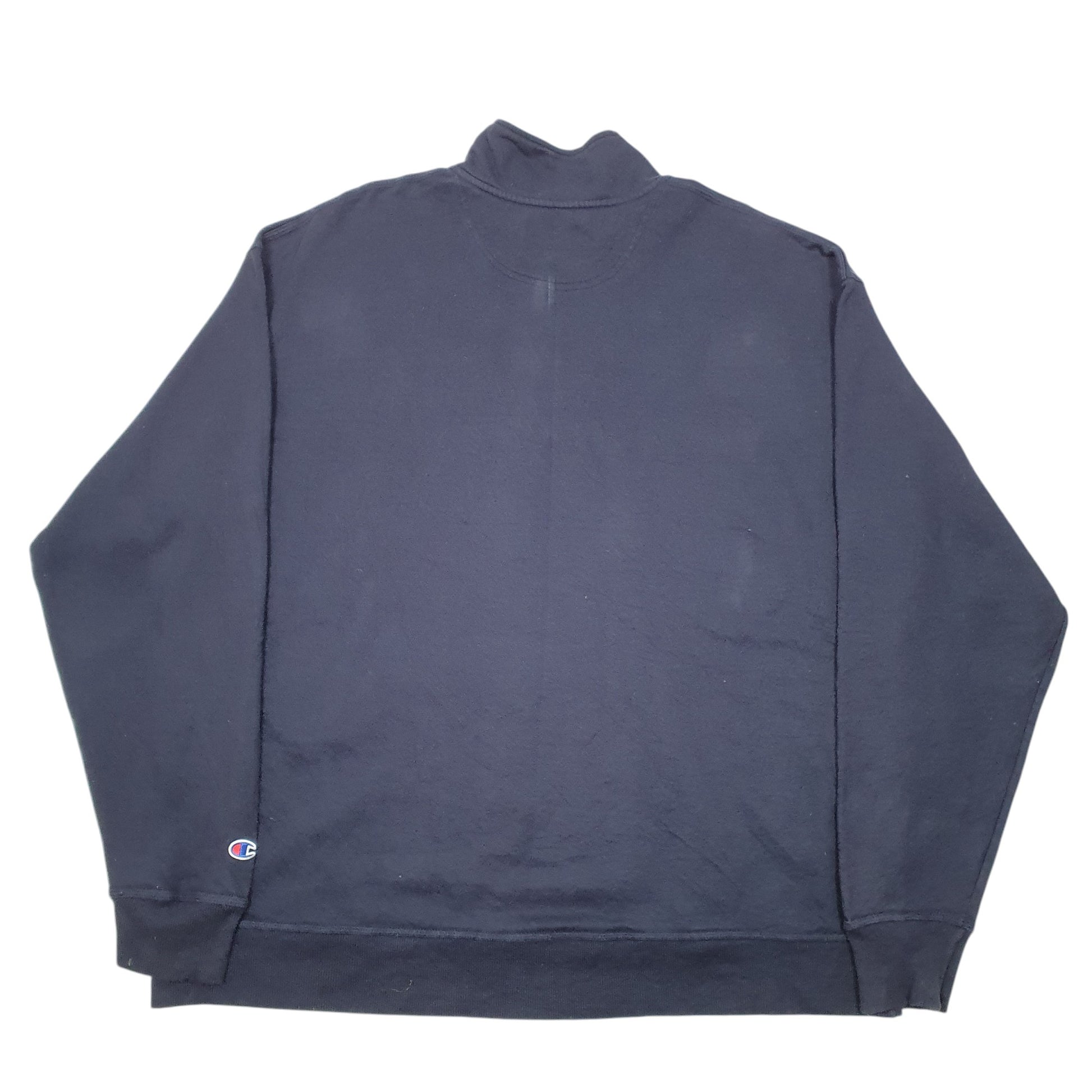 Mens Navy Champion  Quarter Zip Jumper