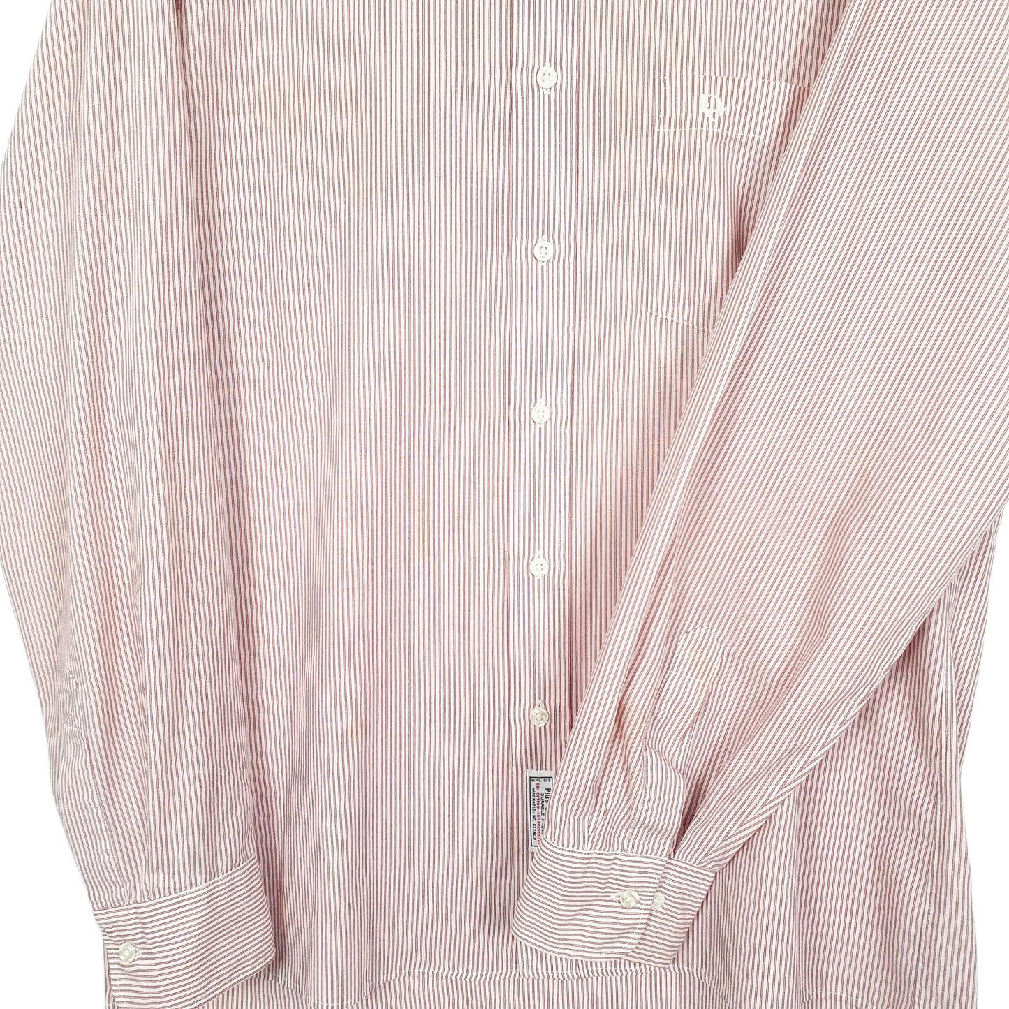 Mens White Christian Dior Chemises Long Sleeve Shirt