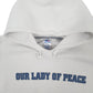 Mens Grey Russell Athletic Our Lady of Peace Hoodie Jumper