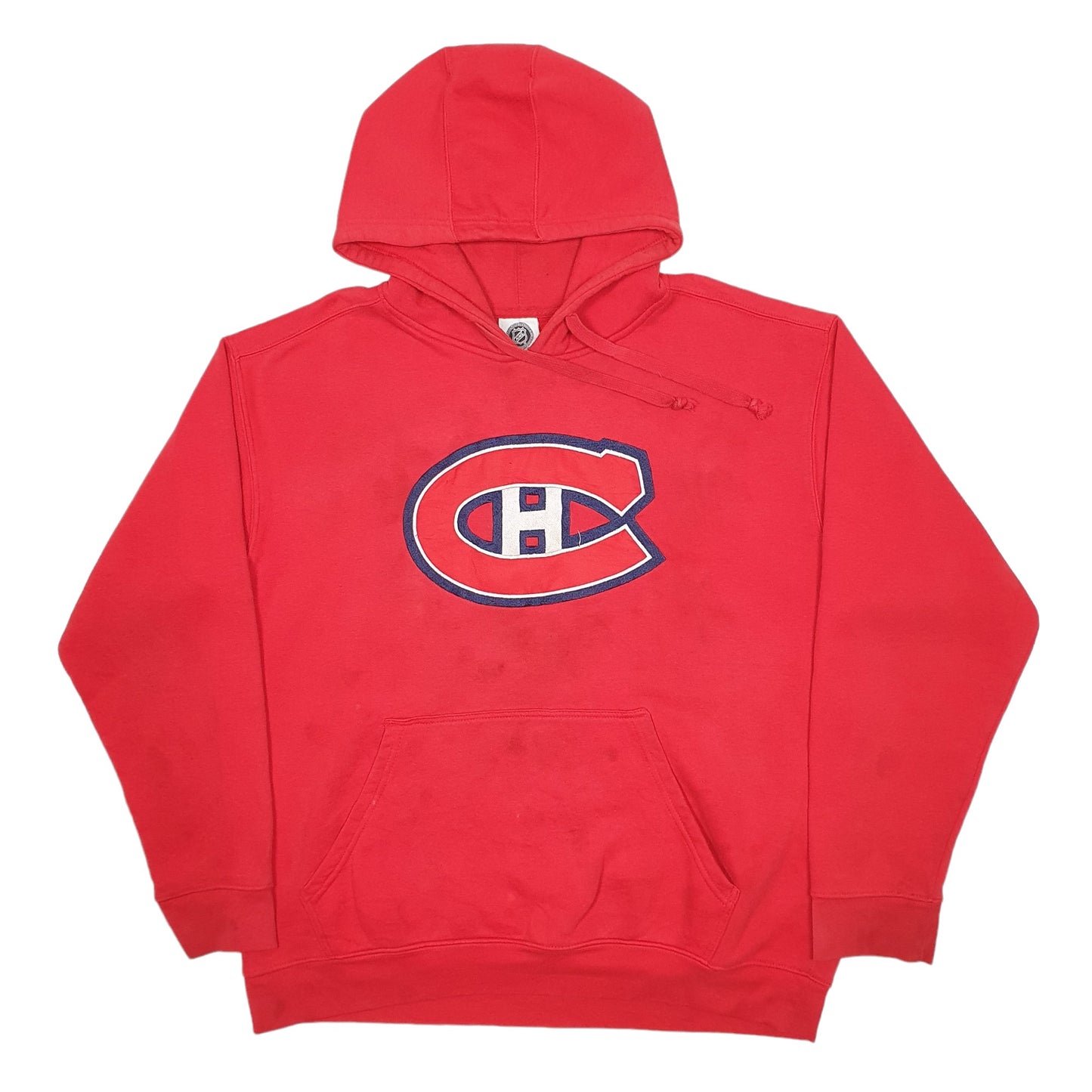 Mens Red NHL Hockey Hoodie Jumper