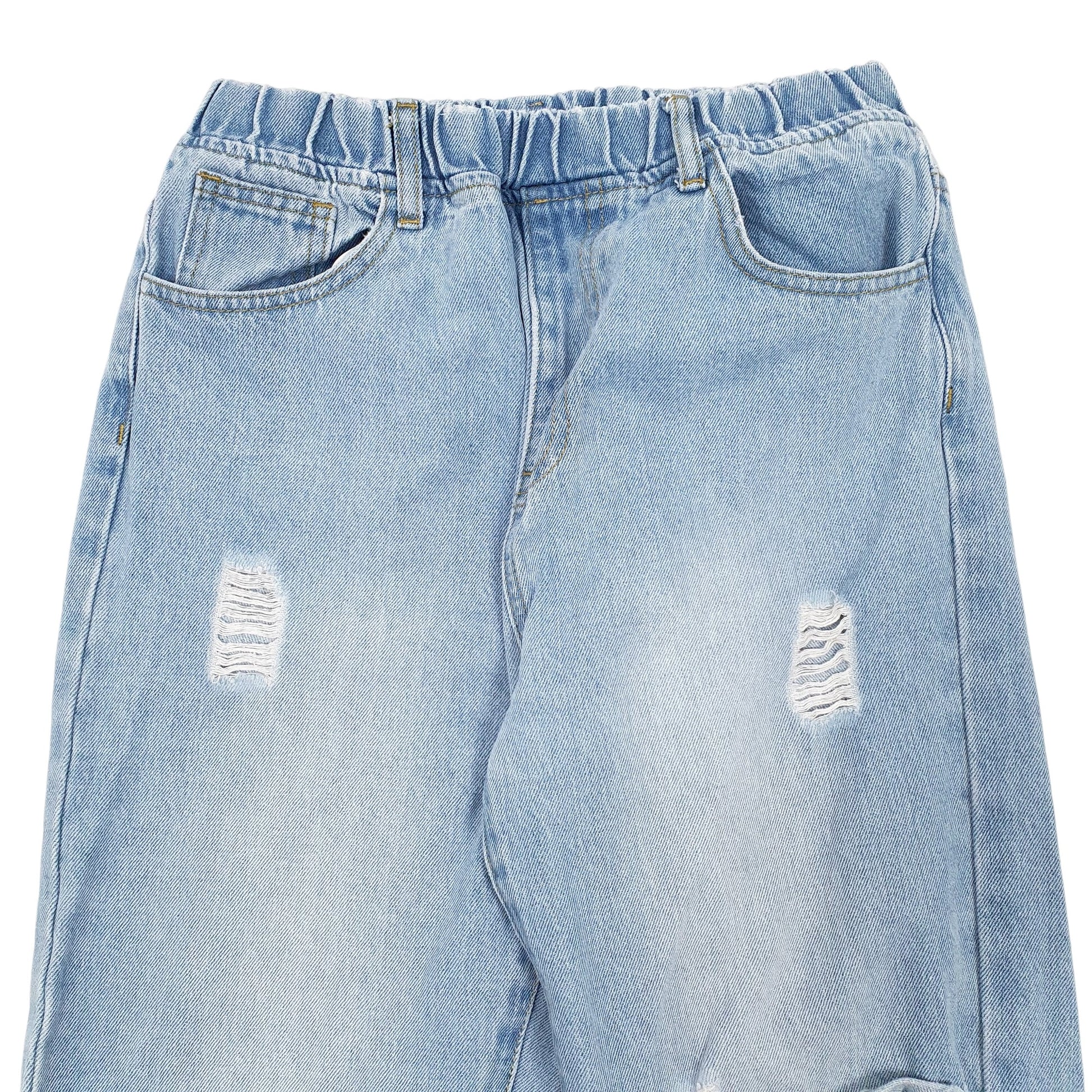 Womens Blue Shein Stretch Casual JeansW24 L25