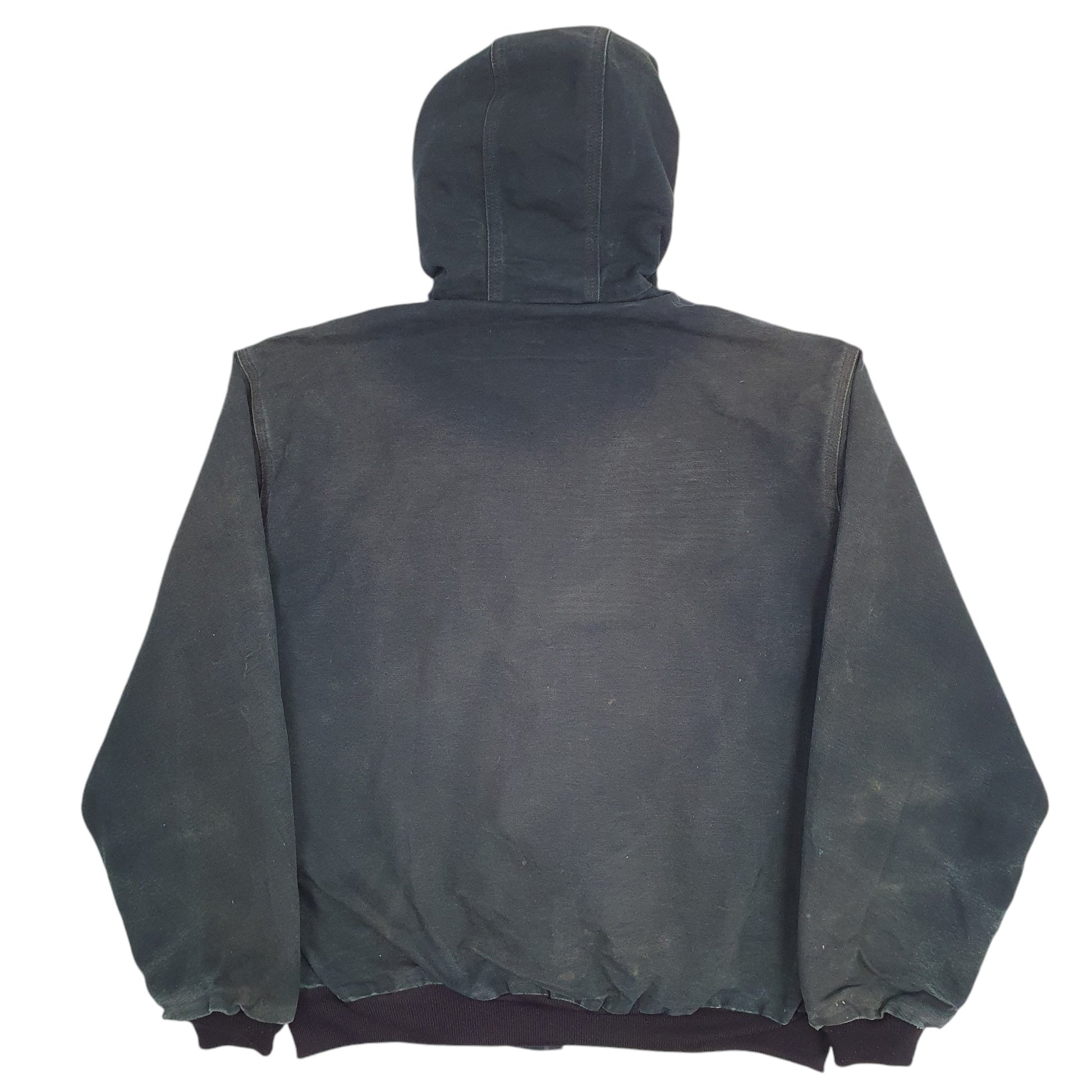 Mens Navy Carhartt Active Decalb Lined Full Zip Coat