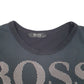 Mens Black Hugo Boss Spellout Short Sleeve T Shirt