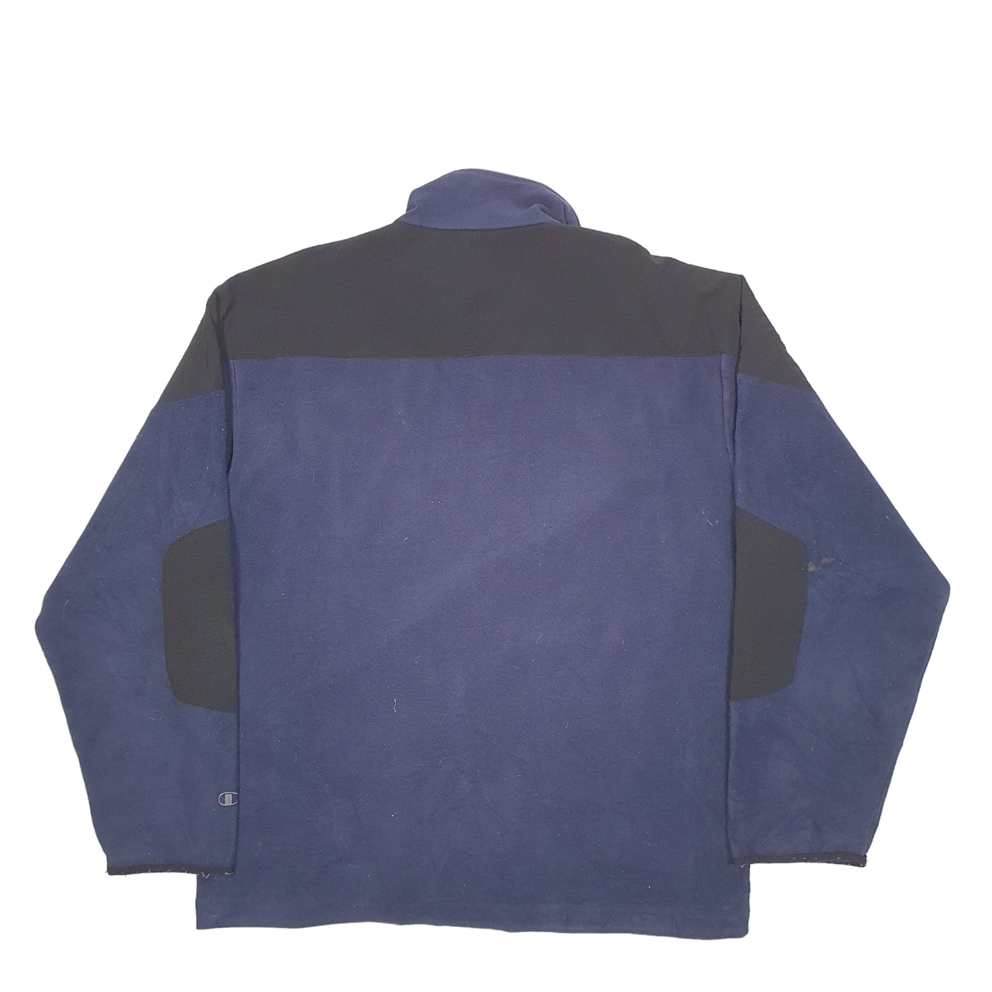 Mens Blue Champion  Full Zip Jumper