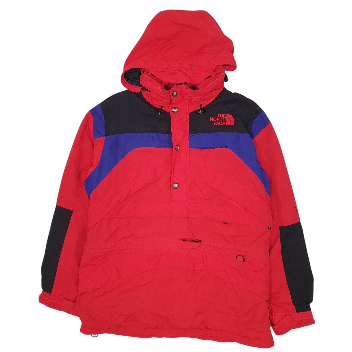 Mens Red The North Face Extreme Gear Smock  Coat